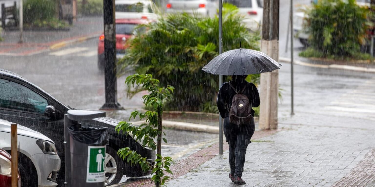 Temporais se interiorizam em Santa Catarina elnino