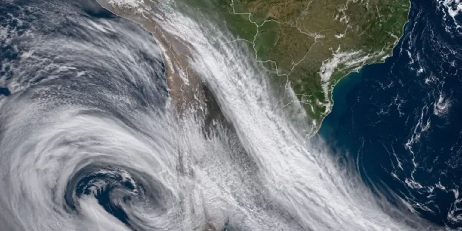 Brasil não será afetado por rio atmosférico que atinge o Chile rio atmosferico