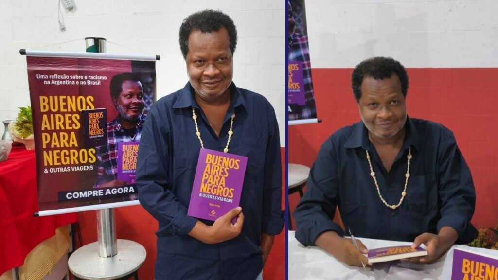 Gilson Jorge lança Buenos Aires para Negros em Salvador BUENOS AIRES PARA NEGROS GILSON JORGE SALVADOR TV SALVADOR NOTICIA