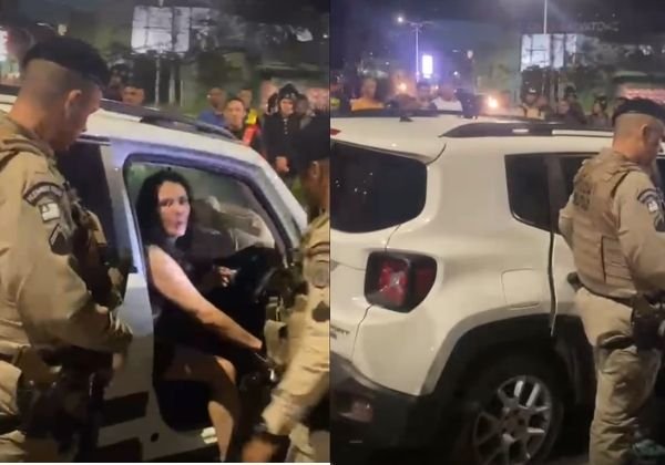 VÍDEO: Acidente no Cabula deixa dois feridos e mulher tenta pegar arma de PM Design sem nome 6