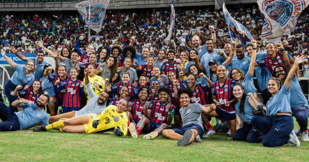 FBF define tabela de jogos do Bahia no Baianão Feminino bahia feminino1