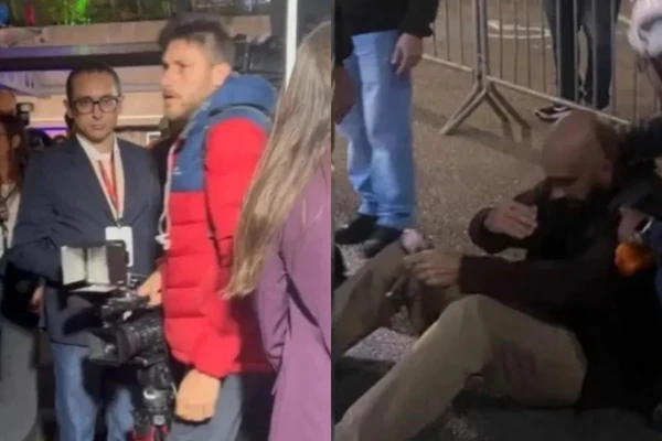 Cinegrafista é demitido pela Globo após agredir jornalista antes de debate cinegrafista foi expulso da area do debate apos agressao 3364590 article