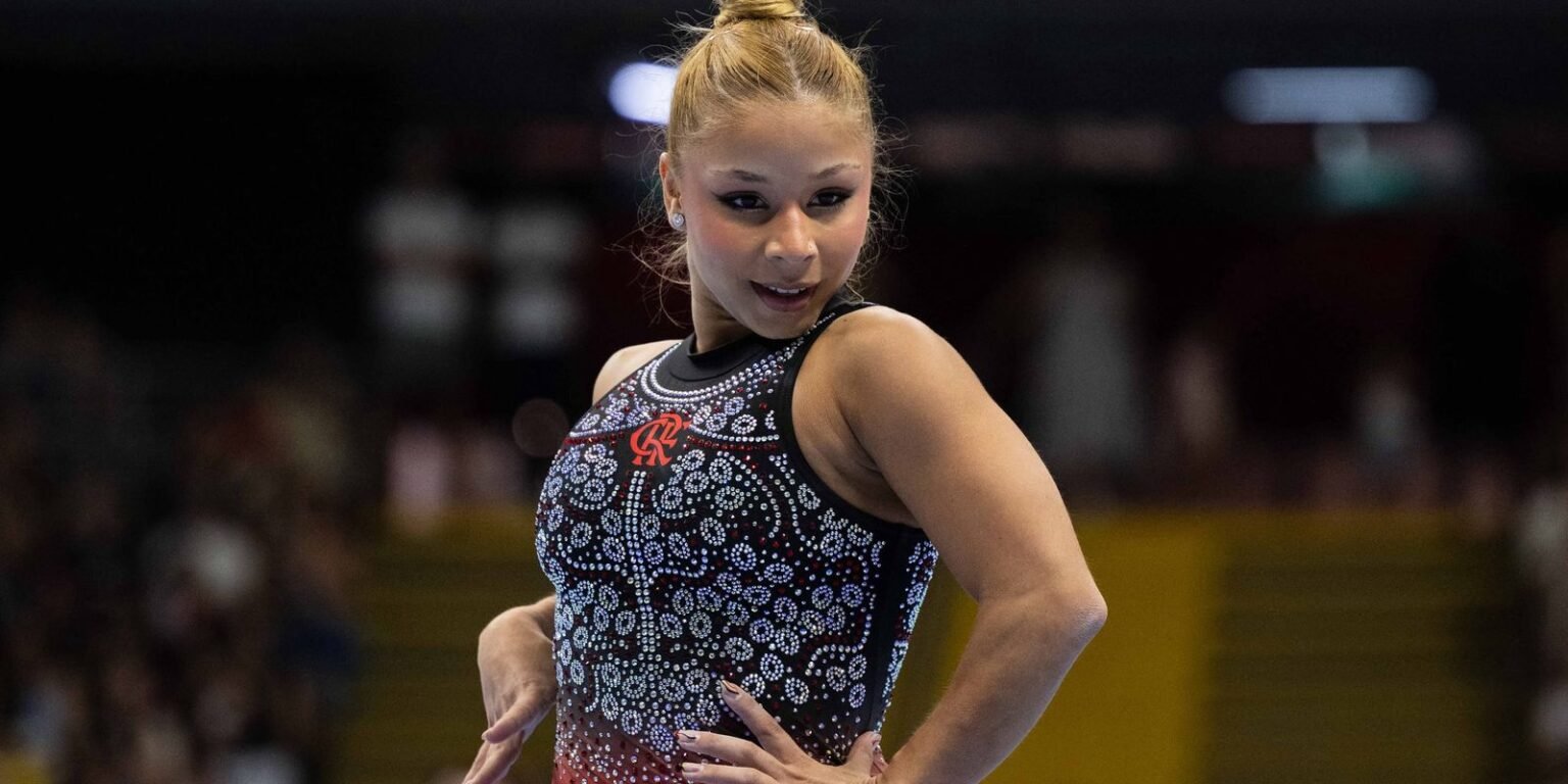 Flávia Saraiva fatura ouro na trave e no solo no Campeonato Brasileiro flavia saraiva campea brasileiro ginastica 2028