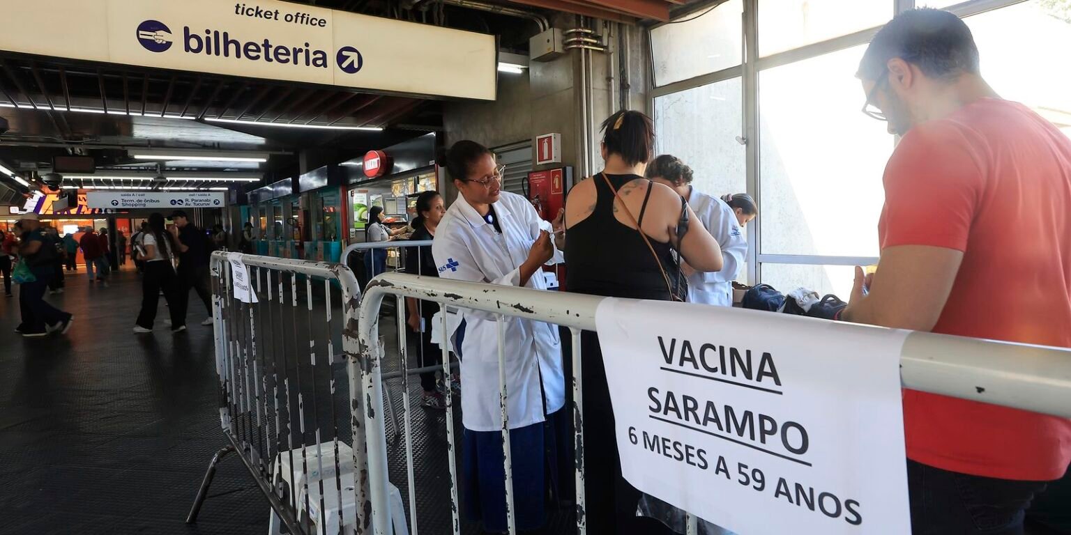 Ministério da Saúde reforça chamamento para vacina contra o sarampo int1060