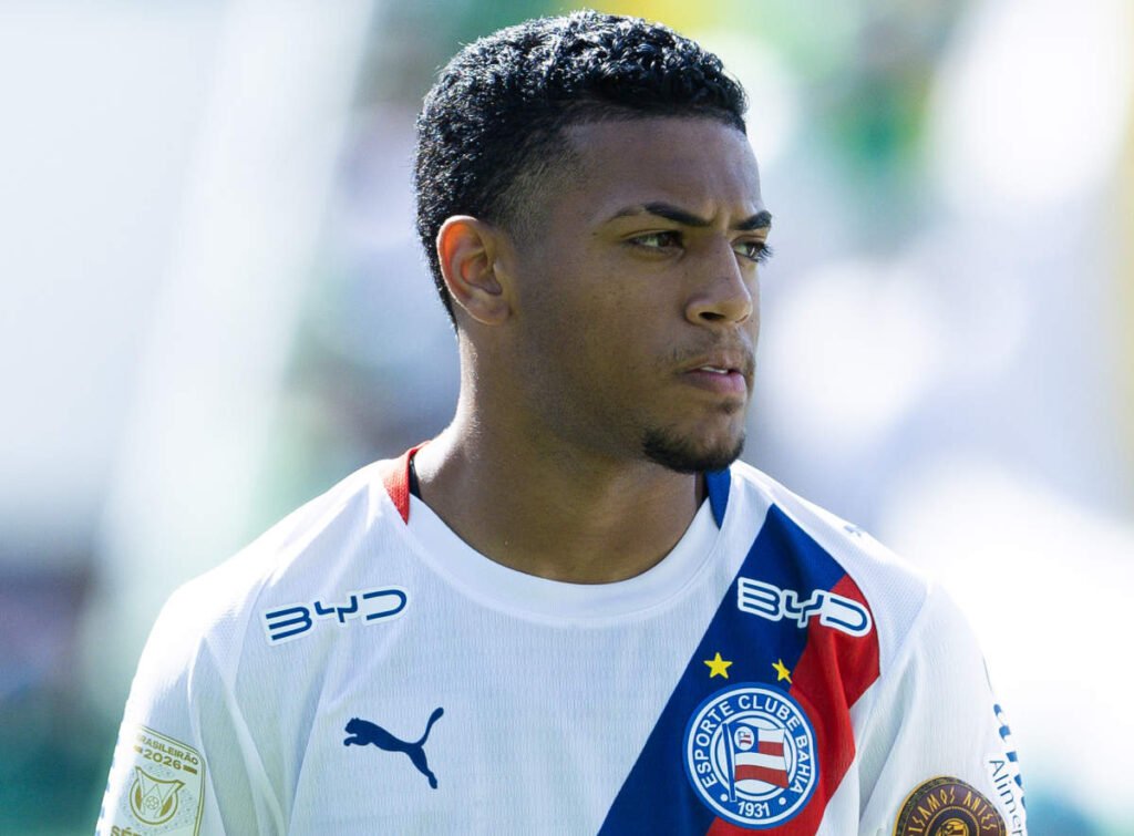 Bahia tem o 2º jogador mais jovem a ser titular na Série A em 2026 kaue furquim 2 1
