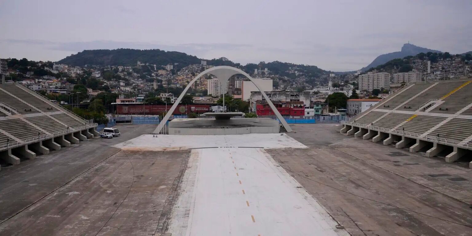 Liesa inicia venda ingressos para carnaval 2027 na Marquês de Sapucaí sambodromo da marques de sapucai vazio tmazs 120220212394