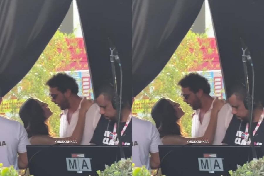 Ivete Sangalo é flagrada aos beijos com Tiago Maia durante show em Portugal Dimensao se ligue interna 3