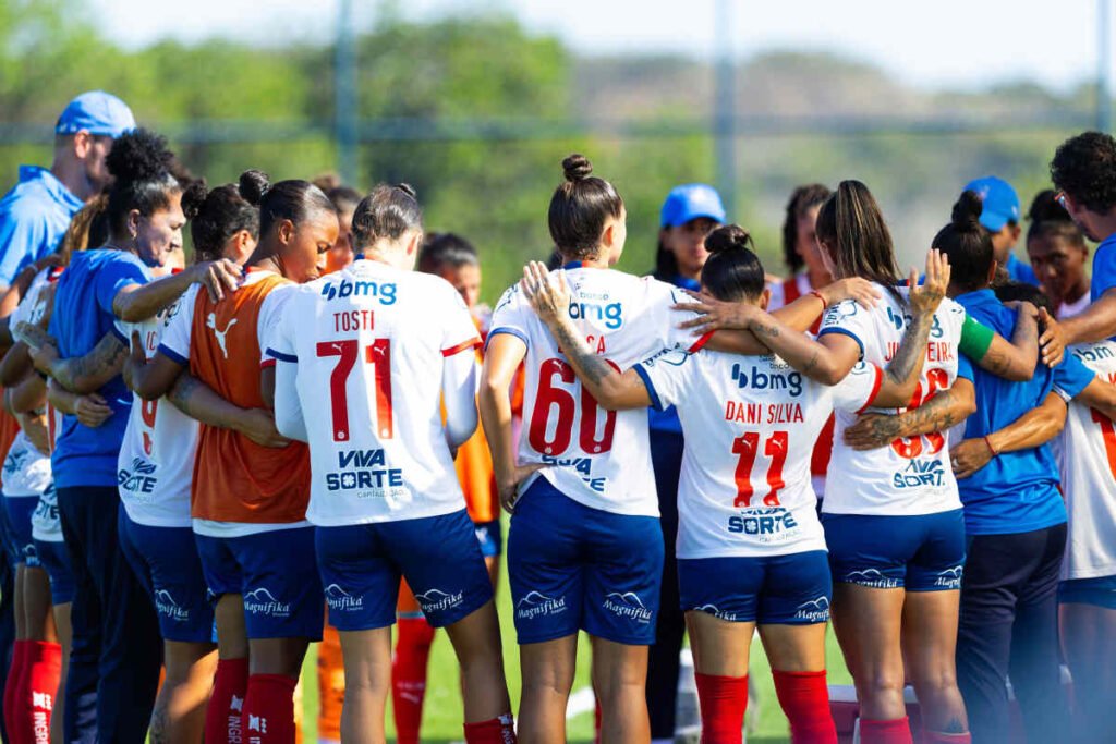 Com time reserva, Bahia goleia por 7 a 2 na segunda rodada do Baiano Feminino bahia feminino1