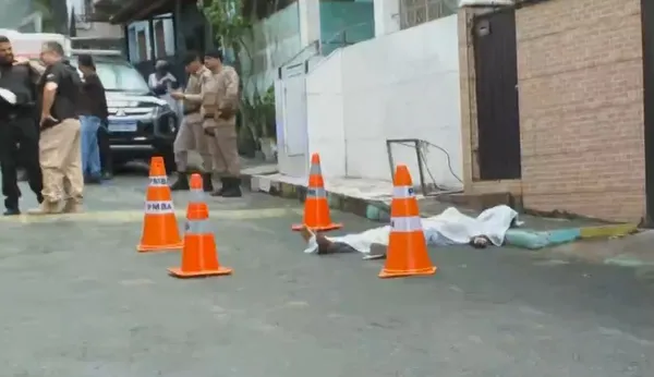 Homem é morto a tiros durante tentativa de assalto no Pero Vaz morte no pero vaz 02