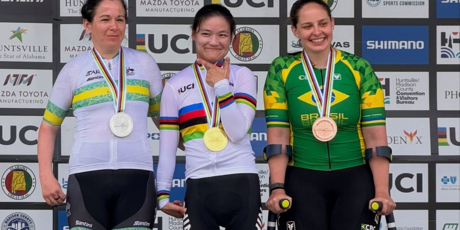 Brasil encerra Mundial de paraciclismo de estrada com cinco medalhas paraciclismo 1