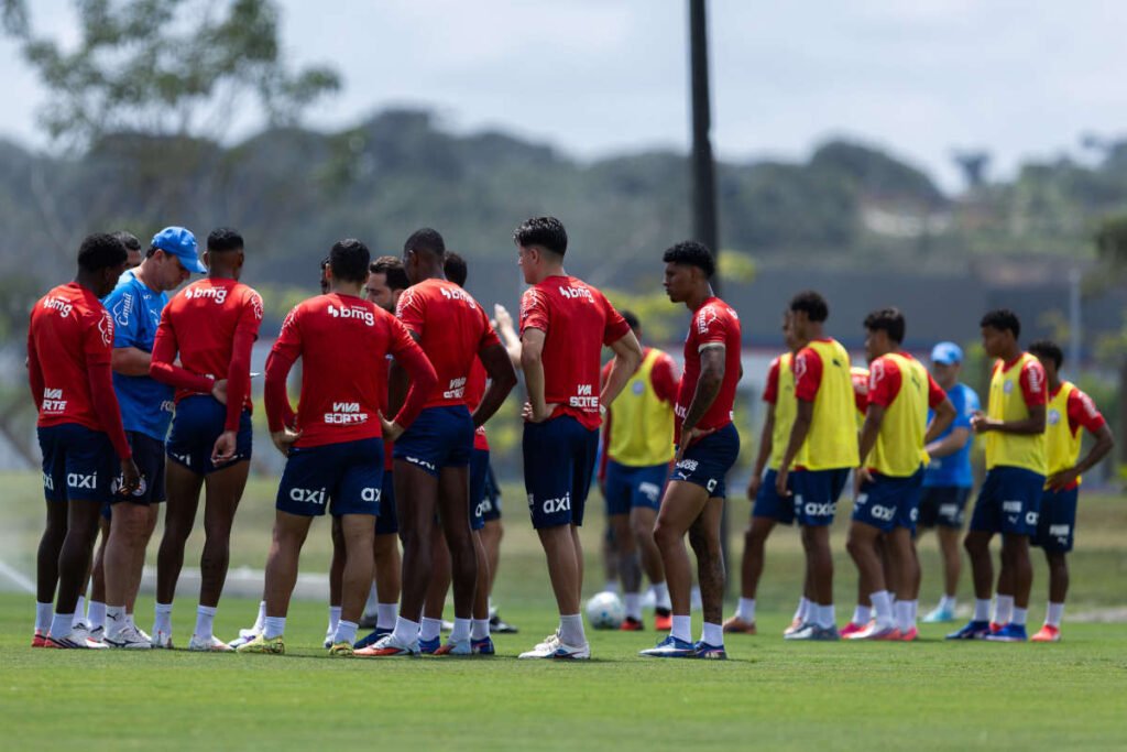 treino bahia time