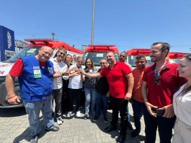 Governo da Bahia amplia rede de saúde com novos serviços e entrega de ambulâncias Foto20Yasmin20Marinho2020SaC3BAde20GovBA