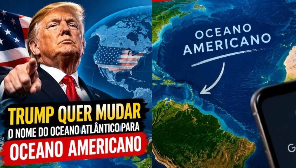 TRUMP QUER MUDAR NO DE OCENAO NO BRASIL