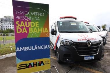 MS e Sesab entregam 14 ambulâncias e iniciam atendimentos da carreta de cardiologia do Agora Tem Especialistas Thuane20MariaGOVBA