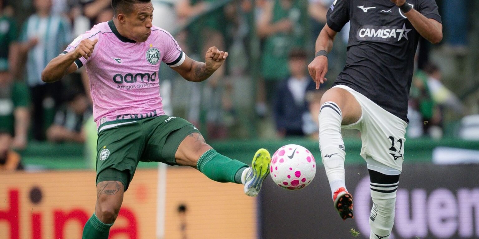 Coritiba e Botafogo empatam e mantêm jejum de vitórias no Brasileirão coritiba 1 x 1 botafogo brasileirao 2026
