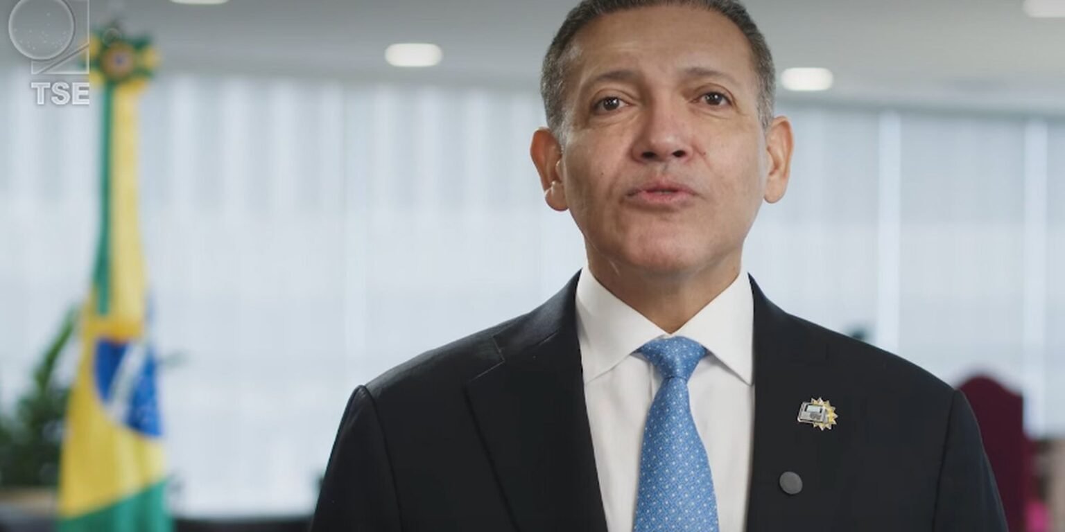 Presidente do TSE diz que voto é direito fundamental dos brasileiros kassio nunes marques durante pronunciamento02