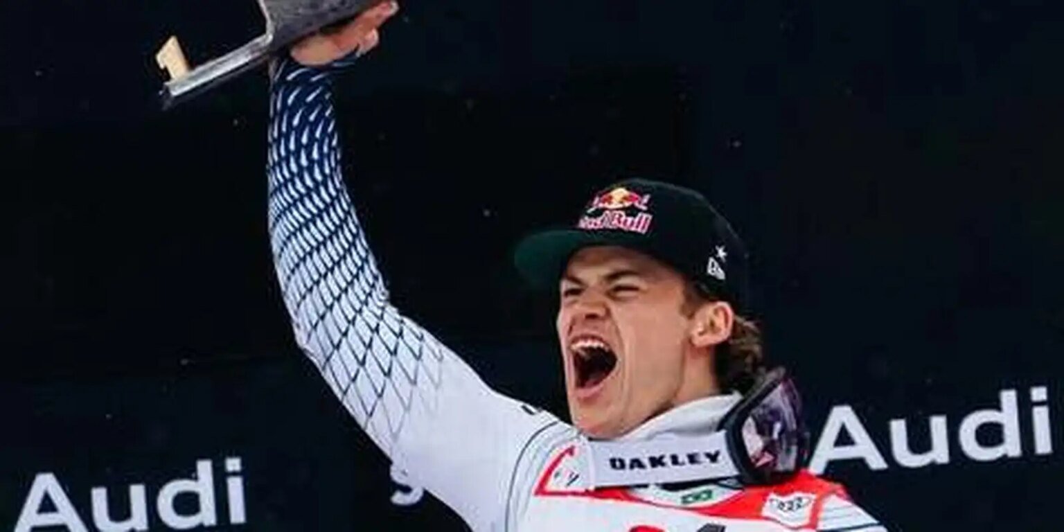 Lucas Pinheiro abre temporada com ouro em slalom gigante na Áustria lucas pinheiro braathen ouro austria out 2026 1