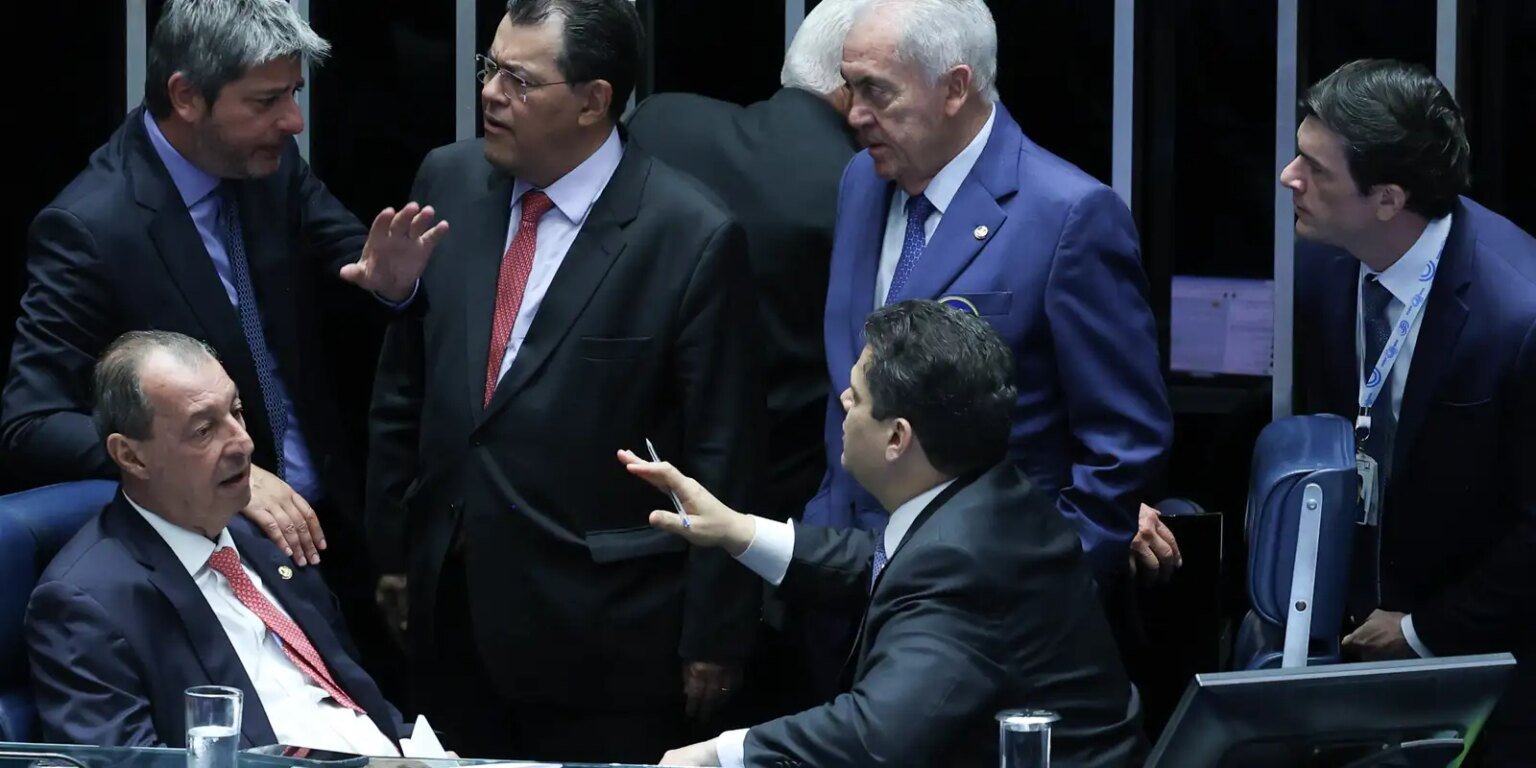 Senadores aprovam pedido para acelerar votação da PEC da Segurança sem titulo 2 3