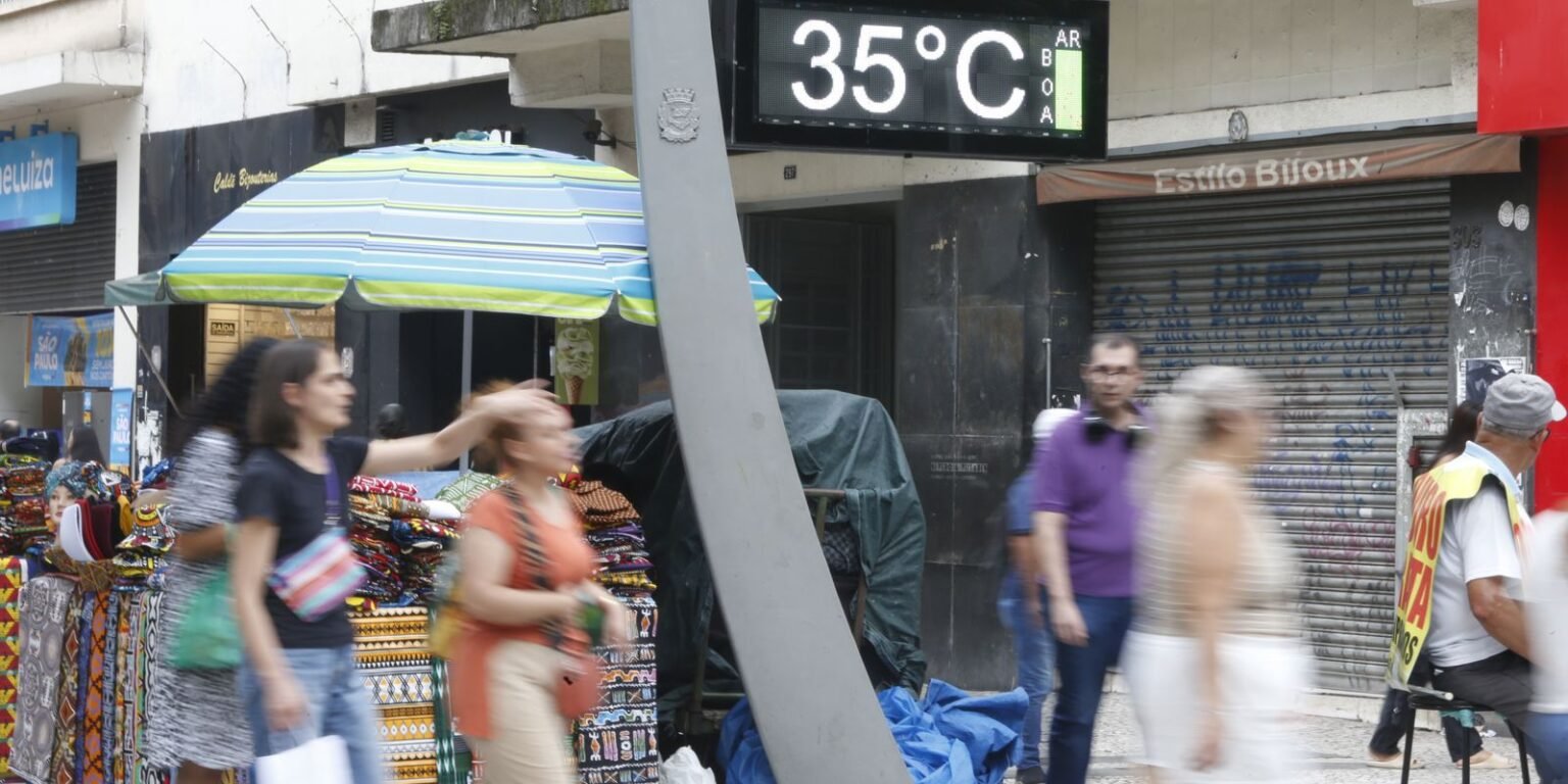 Agência da ONU diz que El Niño deve se intensificar e ir até fevereiro sp calor 02
