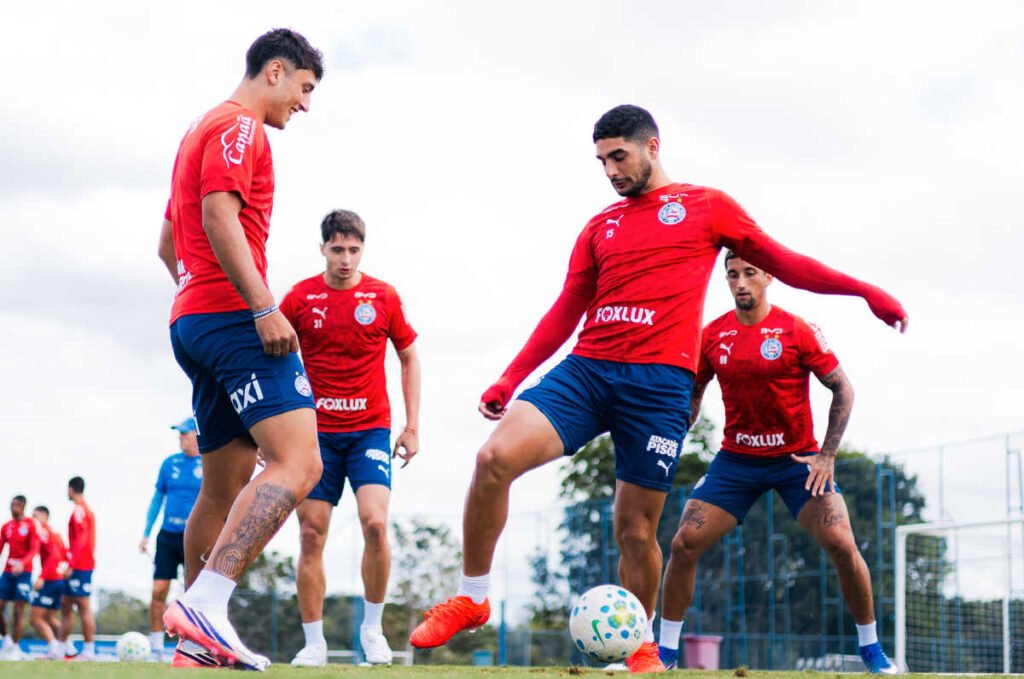 time bahia treino